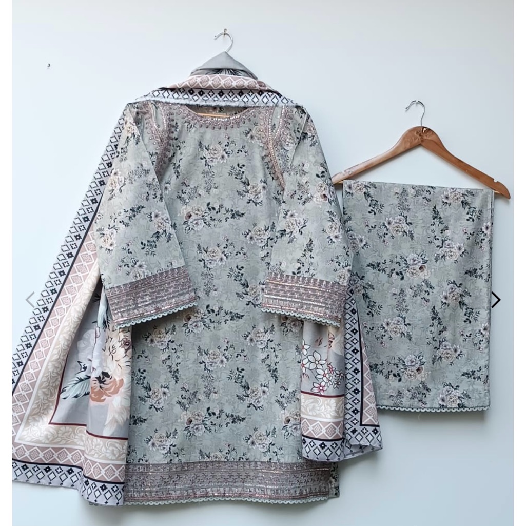 Category 3pc Shirt Trouser Shawl Fabric Winter Cotton
